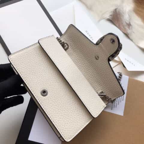 Gucci Dionysus leather super mini bag酒神包 476432