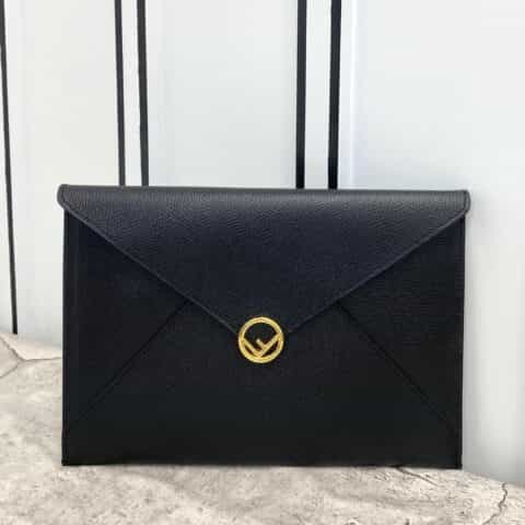 FENDI芬迪几何形翻盖的Fis 信封包0288