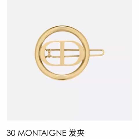2021 DIOR迪奥CD发夹发卡
