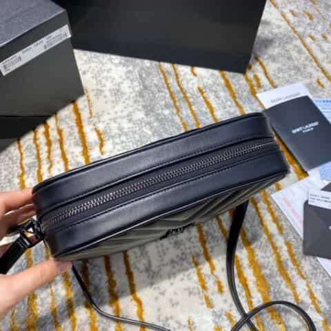 Saint laurent Ysl Lou Bag 相机包 520534黑色黑扣