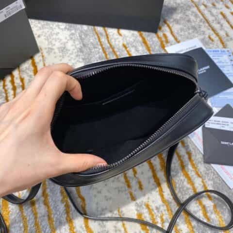 Saint laurent Ysl Lou Bag 相机包 520534黑色黑扣