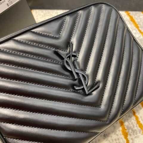Saint laurent Ysl Lou Bag 相机包 520534黑色黑扣