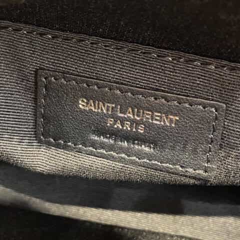 Saint laurent Ysl Lou Bag 相机包 520534黑色黑扣