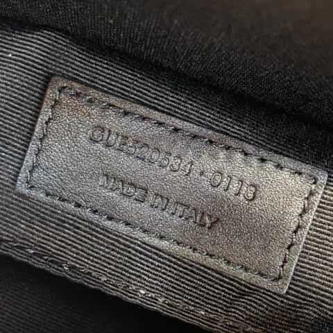 Saint laurent Ysl Lou Bag 相机包 520534黑色黑扣