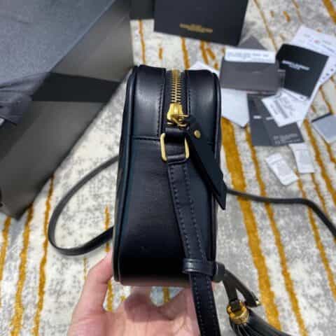 Saint laurent Ysl Lou Bag 相机包 520534黑色金扣