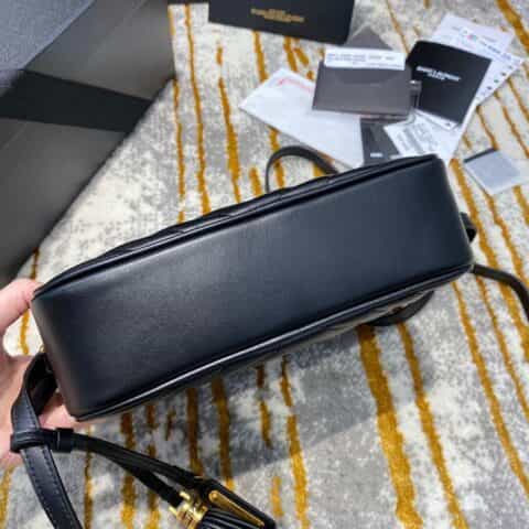 Saint laurent Ysl Lou Bag 相机包 520534黑色金扣