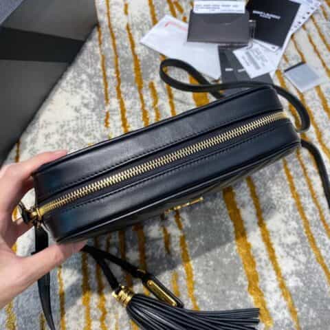 Saint laurent Ysl Lou Bag 相机包 520534黑色金扣