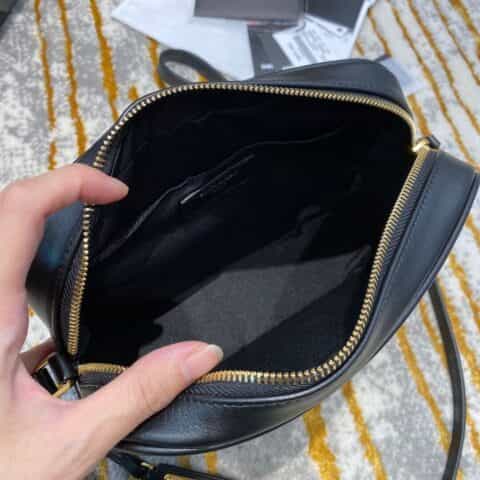Saint laurent Ysl Lou Bag 相机包 520534黑色金扣