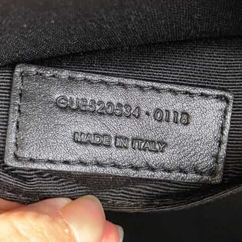 Saint laurent Ysl Lou Bag 相机包 520534黑色金扣