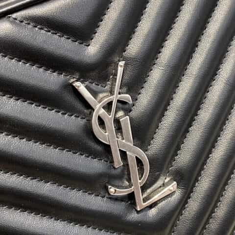Saint laurent Ysl Lou Bag 相机包 520534黑色银扣