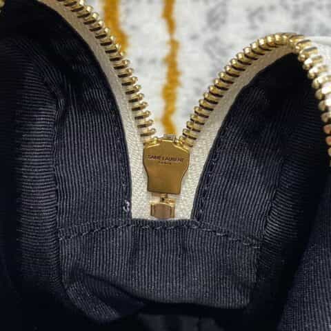 Saint laurent Ysl Lou Bag 相机包 520534白色金扣