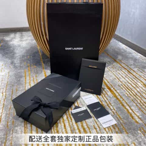 Saint laurent Ysl Lou Bag 相机包 520534白色金扣