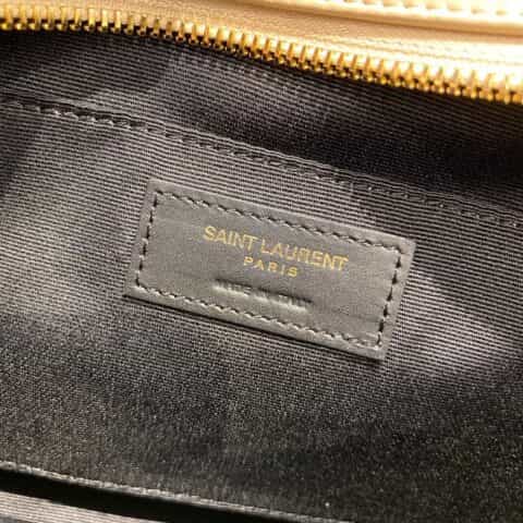 Saint laurent Ysl Lou Bag 相机包 520534杏色金扣