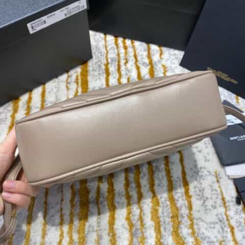 Saint laurent Ysl Lou Bag 相机包 520534奶茶色银扣