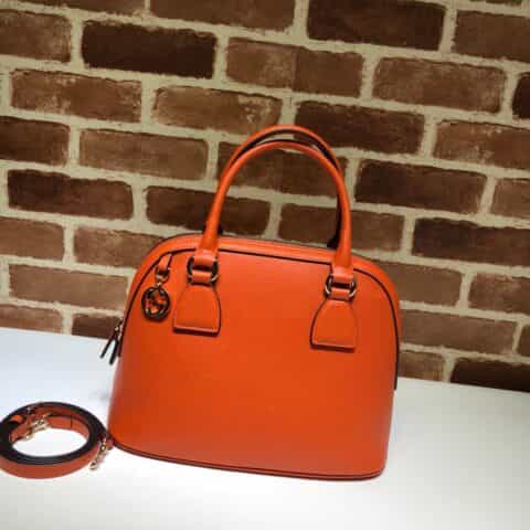 GUCCI古驰牛皮手提单肩贝壳包449662