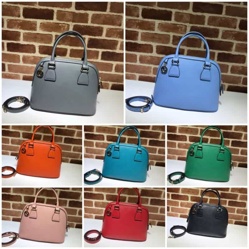 GUCCI古驰牛皮手提单肩贝壳包449662