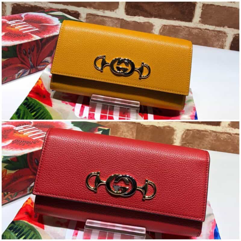GUCCI古驰Zumi系列长款钱包573612