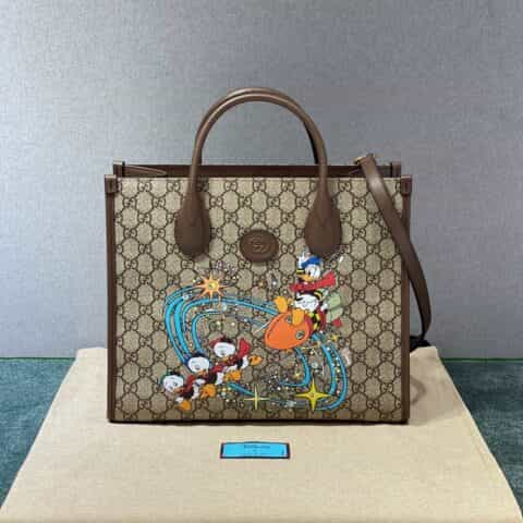 Disney x Gucci Donald Duck tote bag 648134 2N0AT 8679