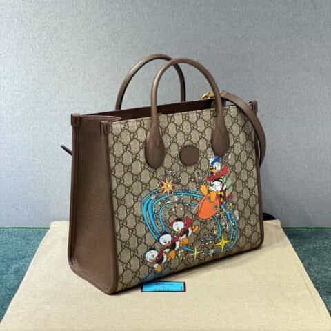 Disney x Gucci Donald Duck tote bag 648134 2N0AT 8679