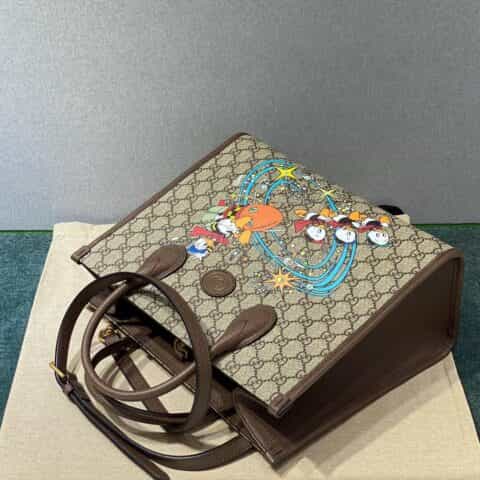 Disney x Gucci Donald Duck tote bag 648134 2N0AT 8679