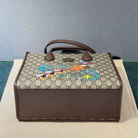 Disney x Gucci Donald Duck tote bag 648134 2N0AT 8679