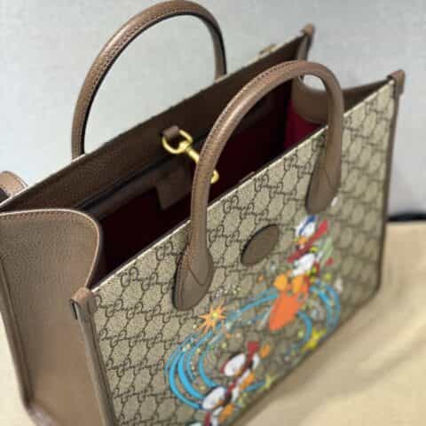 Disney x Gucci Donald Duck tote bag 648134 2N0AT 8679