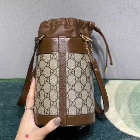 Gucci Horsebit 1955 small bucket bag 637115 92TPG 8563