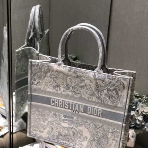 Dior Book Tote Greystone 托特包
