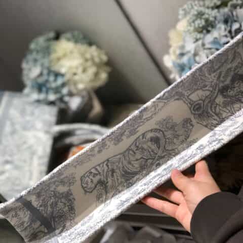 Dior Book Tote Greystone 托特包