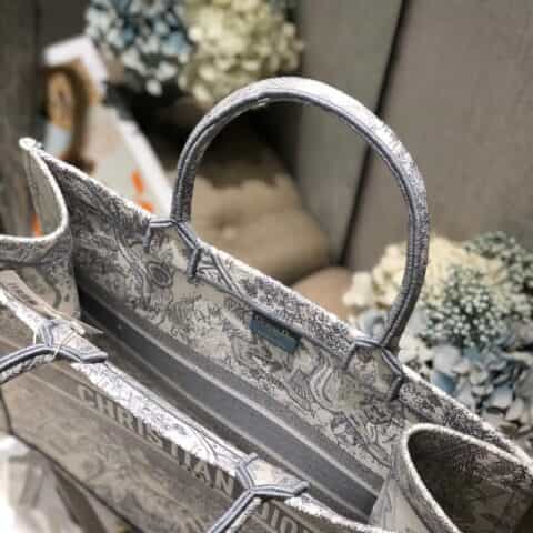 Dior Book Tote Greystone 托特包