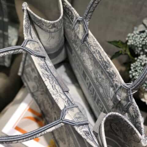 Dior Book Tote Greystone 托特包