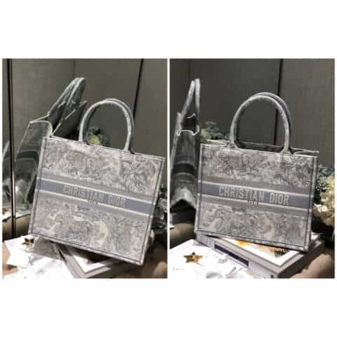 Dior Book Tote Greystone 托特包