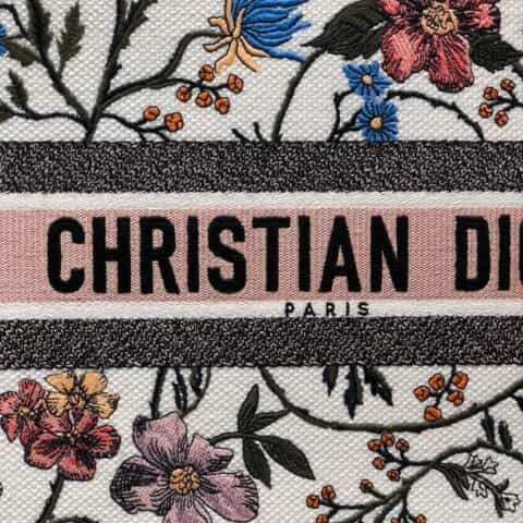 Dior Book Tote甄选月季刺绣托特包