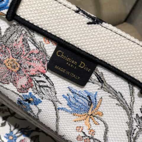 Dior Book Tote甄选月季刺绣托特包