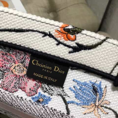 Dior Book Tote甄选月季刺绣托特包