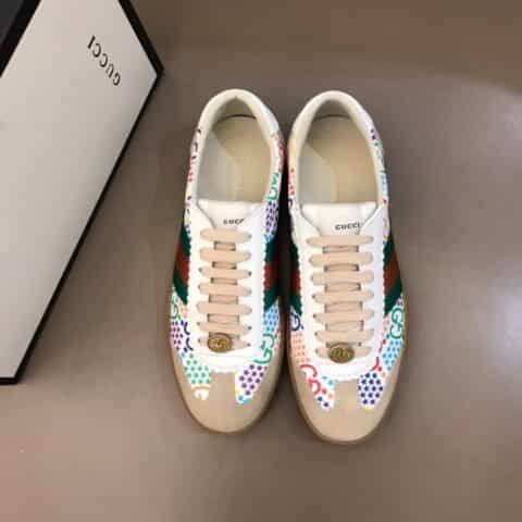 GUCCI古驰   2020早春系列魔幻跳跳糖系列Ace系列情侣运动鞋