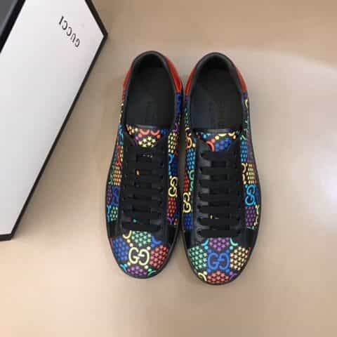 GUCCI古驰   2020早春系列魔幻跳跳糖系列Ace系列情侣运动鞋