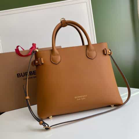 Burberry巴宝莉粒纹小牛皮The Banner 班纳手袋7941