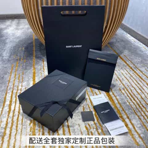 Saint laurent Ysl Solferino Box bag 酒红634305 634306