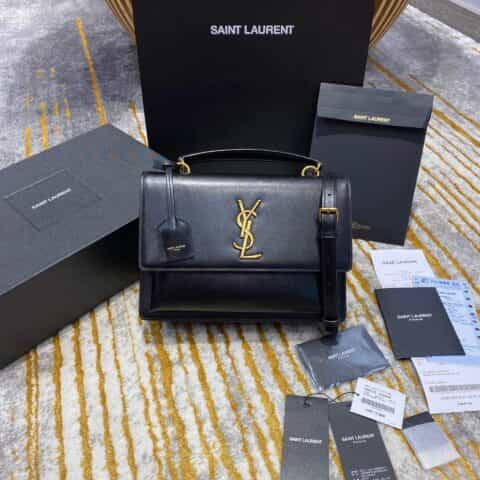 Saint laurent Ysl New medium sunset日落包 634723黑色