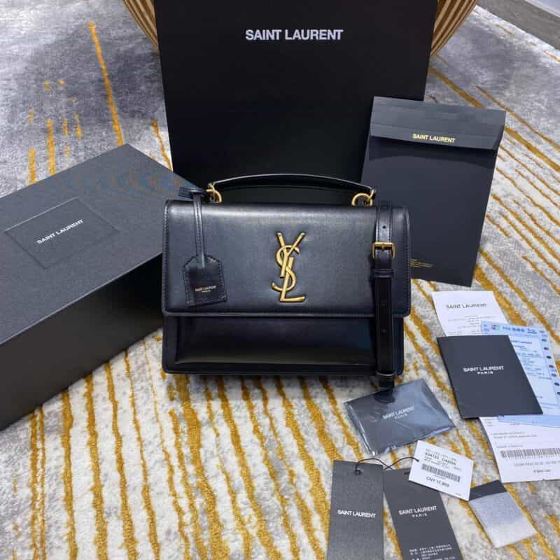 Saint laurent Ysl New medium sunset日落包 634723黑色