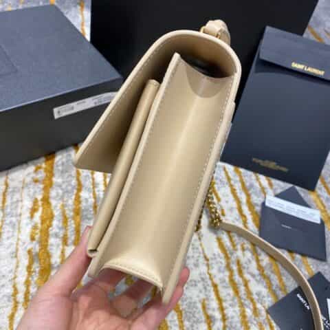Saint laurent Ysl New medium sunset日落包 634723奶杏色