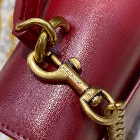 Saint laurent Ysl New medium sunset日落包 634723浅酒红色