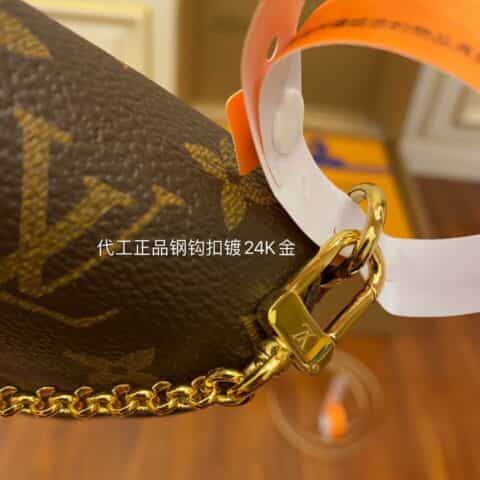 Louis Vuitton LV Favorite老花翻盖链条包单肩斜挎包M40718
