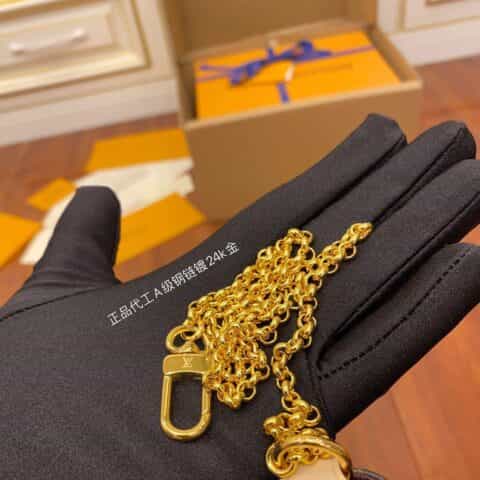 Louis Vuitton LV Favorite老花翻盖链条包单肩斜挎包M40718
