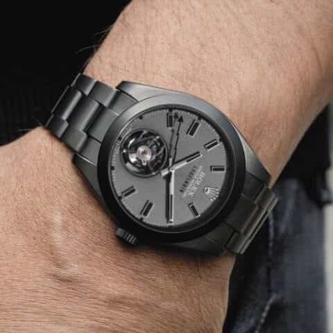 Rolex劳.力士Label Noir蚝式陀飞轮劳.力士腕表