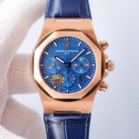 Girard-Perregaux 芝柏 Laureato Chronograph 桂冠系列42毫米计时腕表