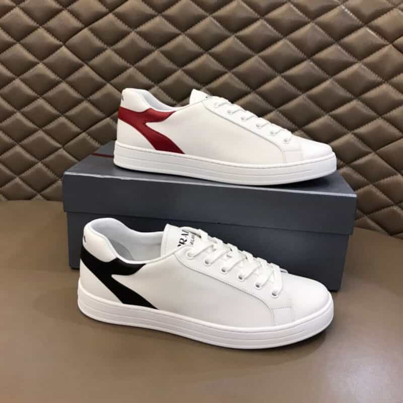 PRADA/普拉达   P家高端精品进口头层牛皮内里男士平板鞋