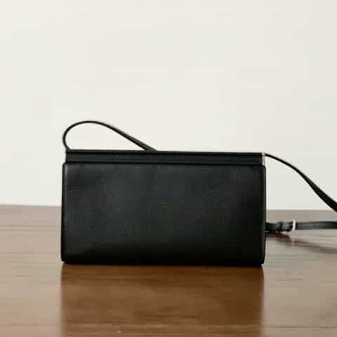 Hermès爱马仕 Clic evercolor 黑色 银扣 全手工