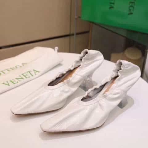 BOTTEG* VENET*2021春夏新品水晶跟复古女巫鞋